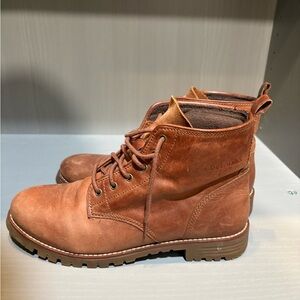 Cole Haan Lace Up Leather Boots